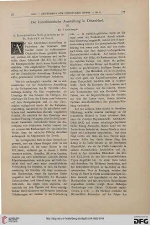 Die kunsthistorische Ausstellung in Düsseldorf, [3]