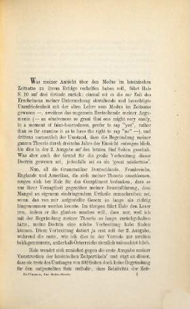 Das Modus-Gesetz im lateinischen Zeitsatze : Antwort auf William Gardner Hale's: "The cum-Constructions"