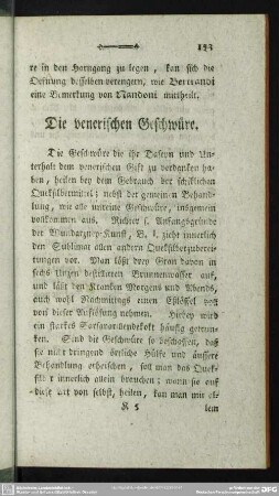Die venerischen Geschwüre