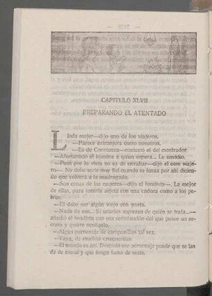 Capítulo XLVII - Preparando el atentado