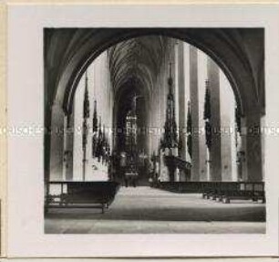 Der Innenraum der Münchner Frauenkirche
