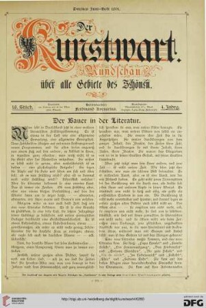 Heft 18 (2. Juniheft 1891)