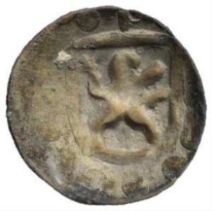 Fundmünze, Pfennig (Schüsselpfennig), 16.-17. Jh.