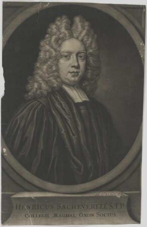 Bildnis des Henricus Sacheverelli