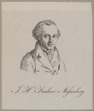Bildnis des J. H. v. Wessenberg