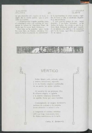 Vértigo [Poesía]