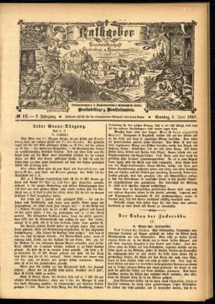 Ausgabe vom Sonntag, den 06. Juni 1897.