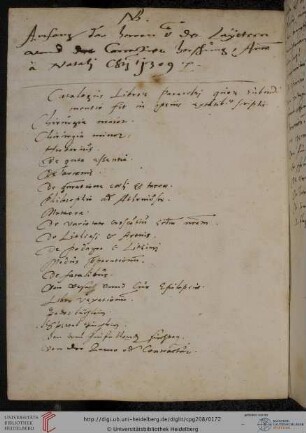 Paracelsus, Schriftenverzeichnis