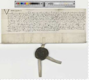 Präsentation an Propst Jacob Schomaker für eine Vikarie am Dreifaltigkeits Altar in der Nicolaikapelle [lat].