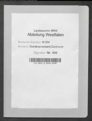 Ablösung einer jährlichen Geldabgabe (Goldcanon) durch den Bäcker Franz Botterling aus Schwerte