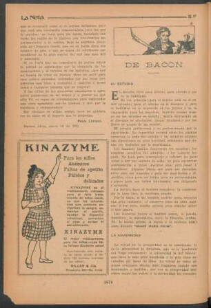 El estudio [y] La adversidad