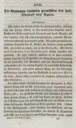 145-152 Die Summa contra gentiles des hl. Thomas von Aquin : Fortsetzung