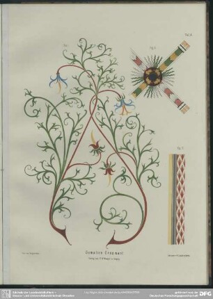 Taf. 6 Gemaltes Ornament