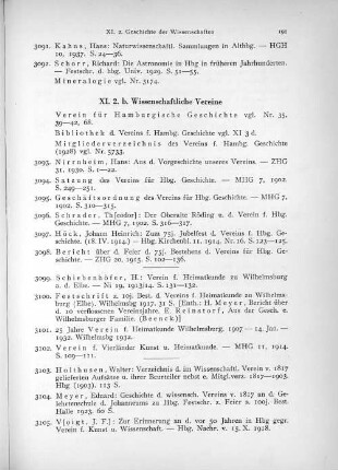 XI.2.b. Wissenschaftliche Vereine