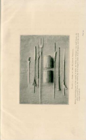 Plate I. - Some of the Selangor regalia