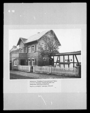Wohnhaus Lebensmittelladen