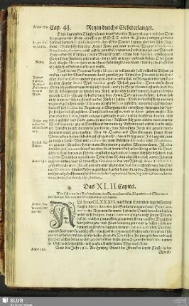 Das XLII. Capitel