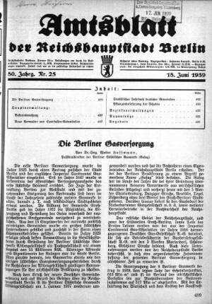 1939,25: Nr. 25, 18. Juni 1939