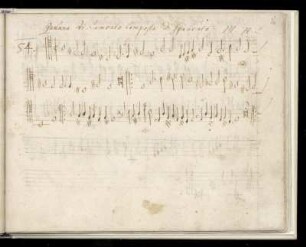 54. Pavana di Lamento composta di Spavento