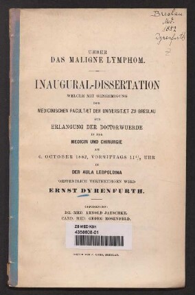 Ueber das maligne Lymphom