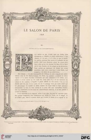 4: Le Salon de Paris 1878, [3] : scènes de la vie contemporaine
