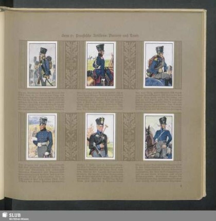 Serie 9: Preußische Artillerie, Pioniere und Train