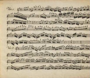 Thema con variazione : pour la flûte avec accompagnement du clavecin ; op. 1