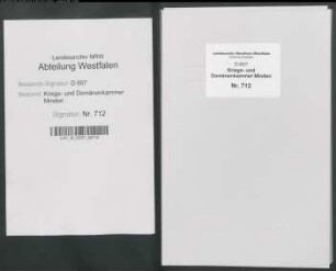 Amt Petershagen - Vogtei Windheim - Bauerschaft Gorspen-Vahlsen: Revidiertes Kataster