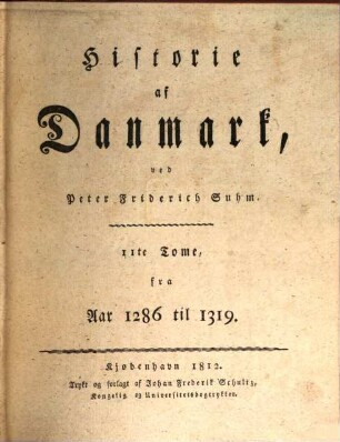 Historie af Danmark, 11. Fra Aar 1286 til 1319