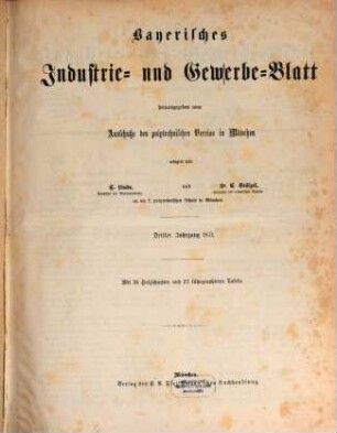 Bayerisches Industrie- und Gewerbeblatt. 57 = 3. 1871