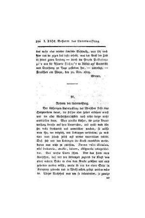 Reform der Unterweisung