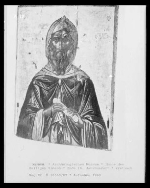 Ikone des heiligen Simeon