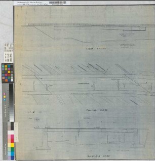 Straßenbrücke Milsper Straße Am Wunderbau: Ansicht, Draufsicht, Schnitte, Details, M. 1:100 und M. 1:50 und M. 1:25 Stnr.: 13, Iwü, Bunr.: 4, Blnr.: 5