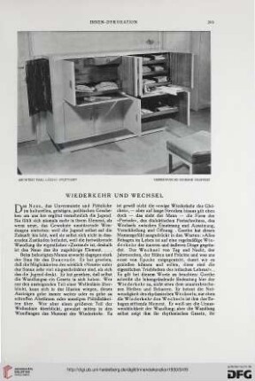 41: Wiederkehr und Wechsel