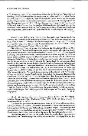 Carsten, Rehder H. :: Das alte Stormerland, Kultur- und Siedlungsgeschichte, (Stormarner Hefte, 6) : Neumünster, Wachholtz, 1979