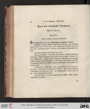 Drey und dreyßigstes Fragment