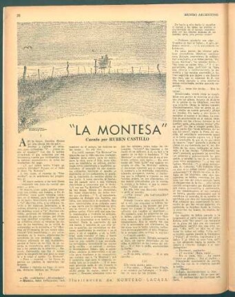 "La montesa" : Cuento por Ruben Castillo