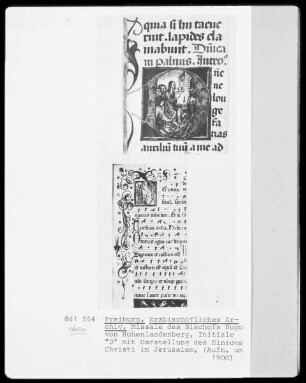 Textblatt Initiale