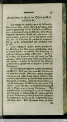 Krankheiten, die oft mit der Schangerschaft verknüpft sind