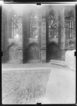 Erfurt. Ruine der Barfüßerkirche. Inneres