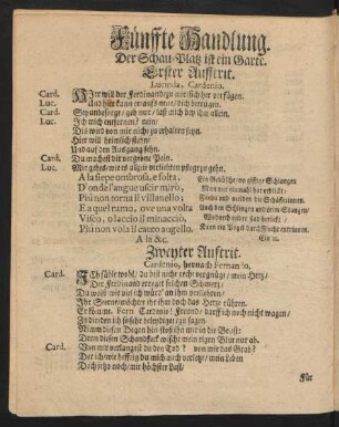 Fünffte Handlung