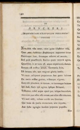 In Bruckeri Historiam Criticam Philosophiae