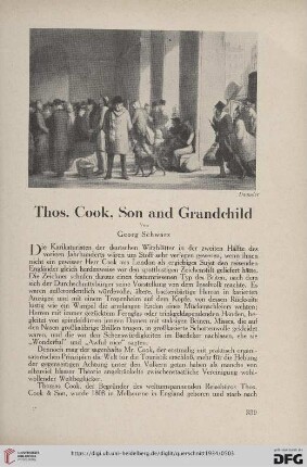 14: Thos. Cook, Son and Grandchild