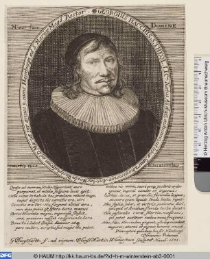 Georgius Haccius [Georg Haccius]