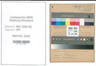 Entnazifizierung Josef Bennink , geb. 02.10.1899 (Gemeinderat)