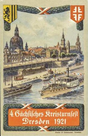 4. Sächsisches Kreisturnfest Dresden 1921