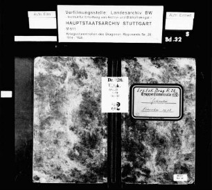 Kriegsstammrolle der Wirtschafts-Ersatz-Eskadron