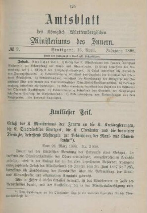 April: No. 9. - No. 10.
