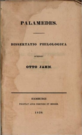 Palamedes : Dissertatio philologica