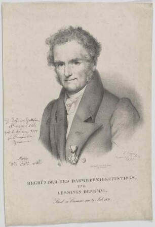 Bildnis des Johann Gottfried Bönisch